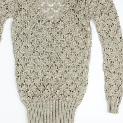 Cocogio Womens Beige   Pullover Jumper Size S