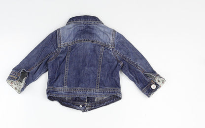 Next  Boys Blue   Jacket  Size 6-9 Months