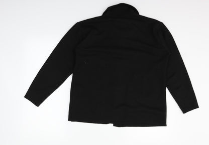 Xiaosa Fushi Womens Black   Cardigan Jumper Size L