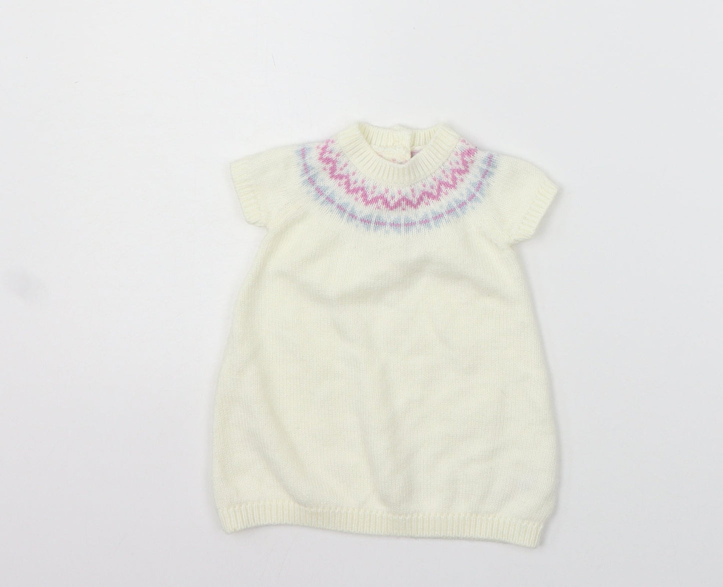 Cherokee Girls Yellow   Jumper Dress  Size 0-3 Months