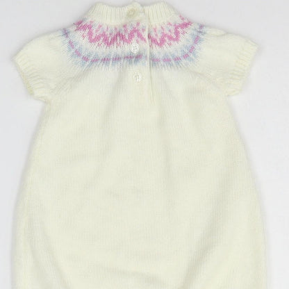 Cherokee Girls Yellow   Jumper Dress  Size 0-3 Months
