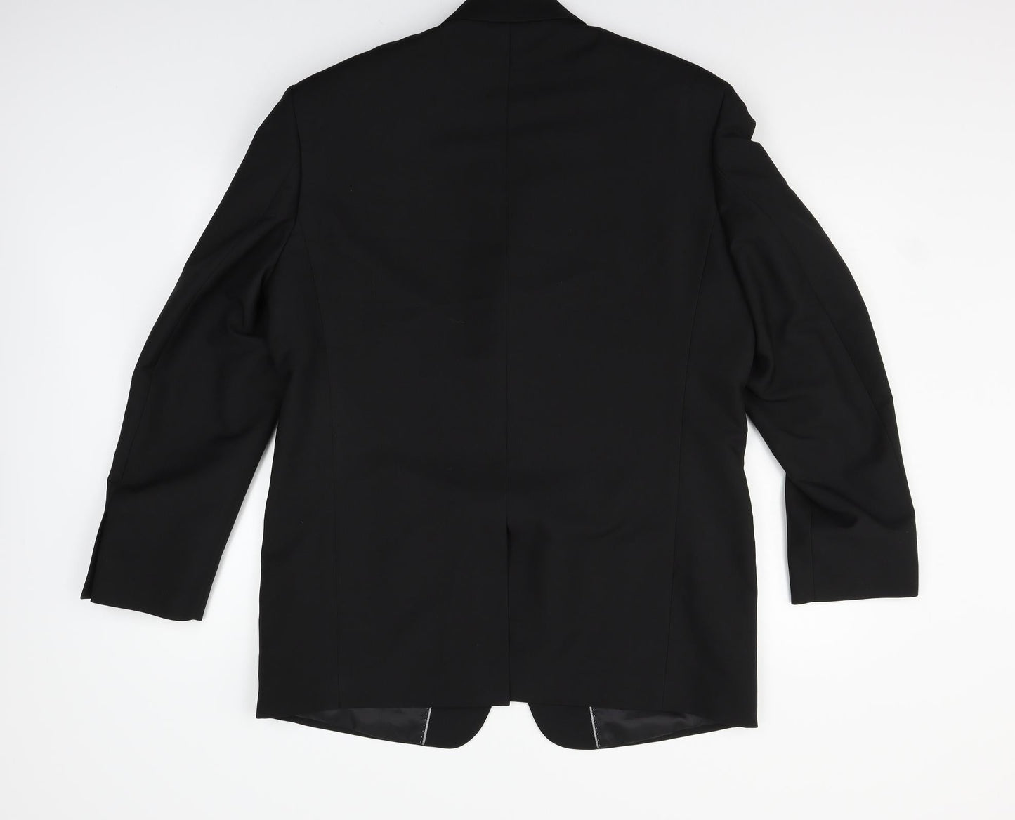 Mens UK Size 42 Cedar Wood State Regular Black Suit Jacket