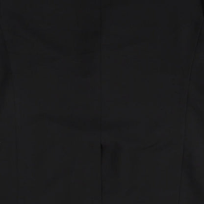 Mens UK Size 42 Cedar Wood State Regular Black Suit Jacket