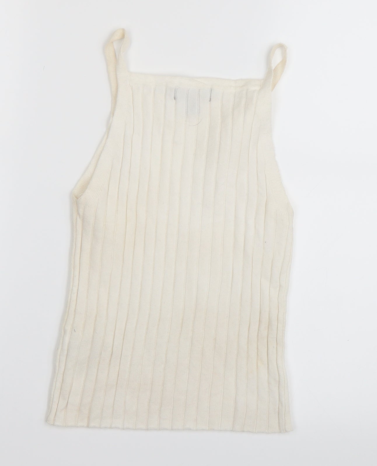 Primark Womens White   Basic Tank Size 2XS