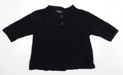 Elegant Womens Blue   Cardigan Jumper Size XL