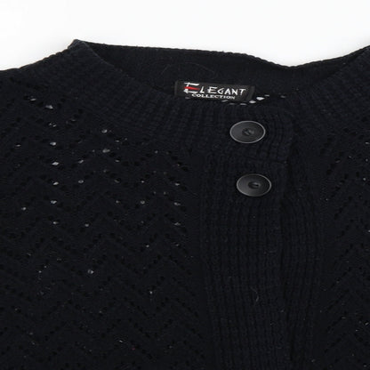 Elegant Womens Blue   Cardigan Jumper Size XL