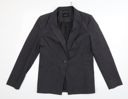 Papaya Womens Grey   Jacket Blazer Size 10