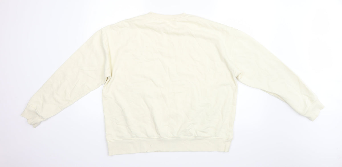 Primark Womens Ivory   Pullover Jumper Size M