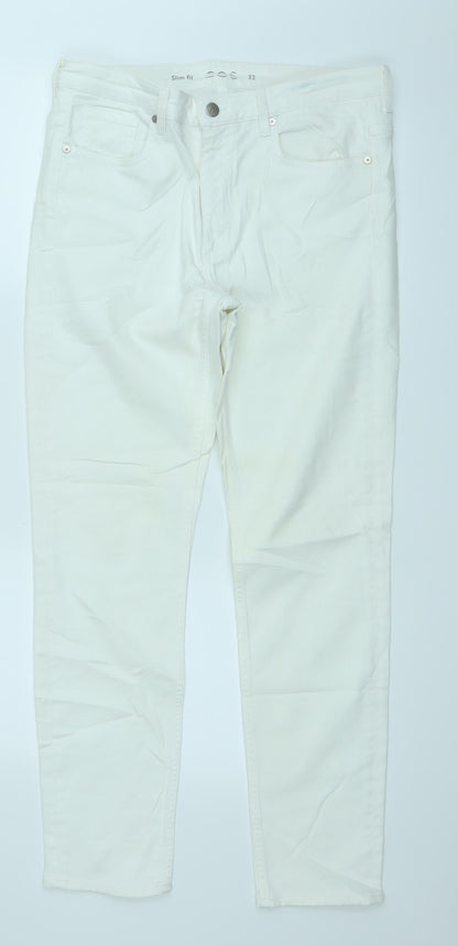 COS Womens White   Skinny Jeans Size 4 L27 in