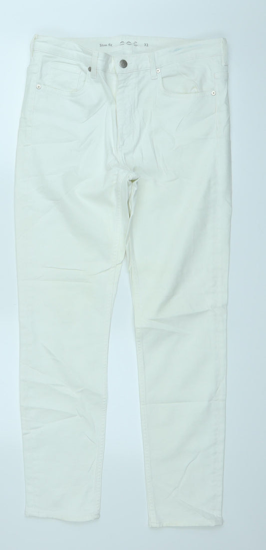 COS Womens White   Skinny Jeans Size 4 L27 in