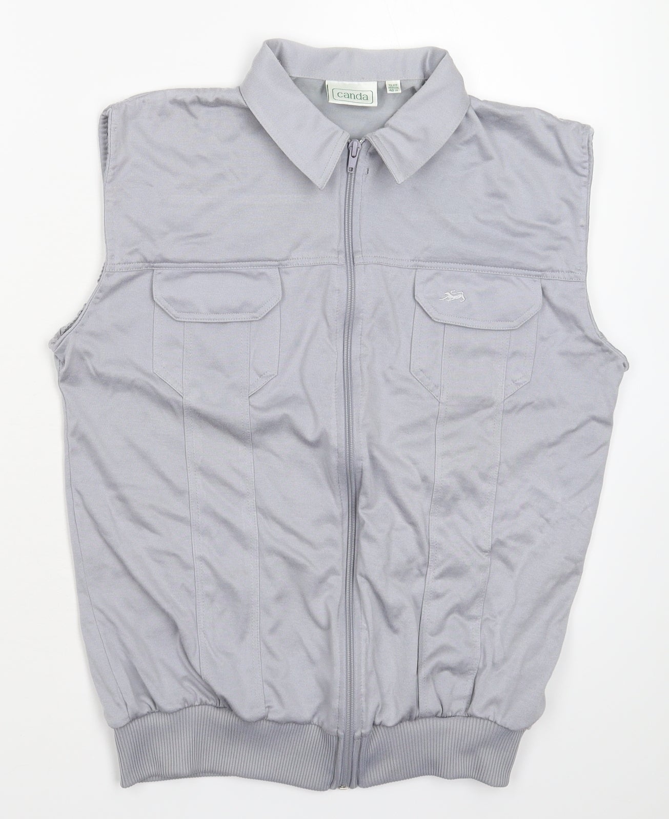 Mens UK Size 40 C&A Grey Gilet