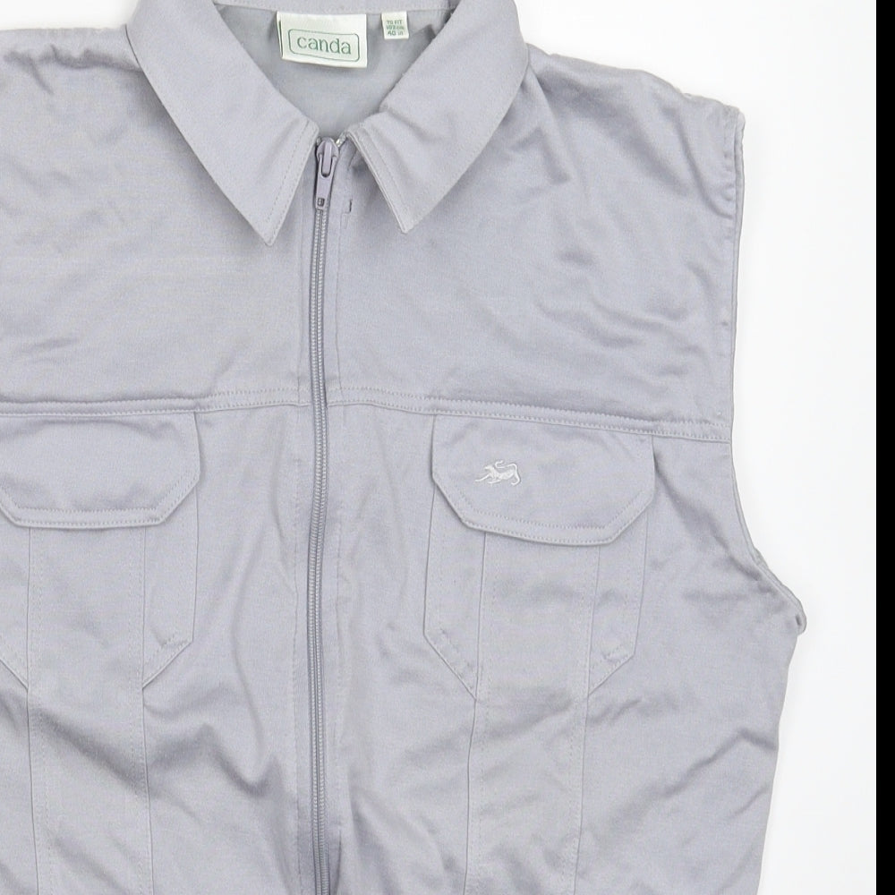 Mens UK Size 40 C&A Grey Gilet