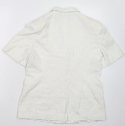 Womens UK Size 14 Ambience White Jacket