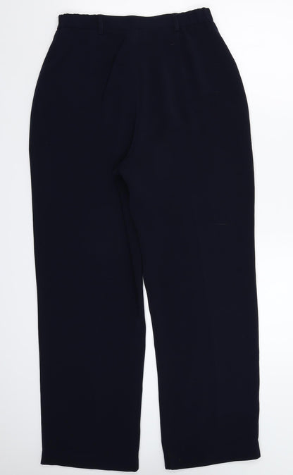 First Avenue Womens Blue   Dress Pants Trousers Size 12 L29 in
