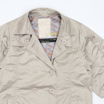 Womens UK Size 10 River Island Grey Jacket
