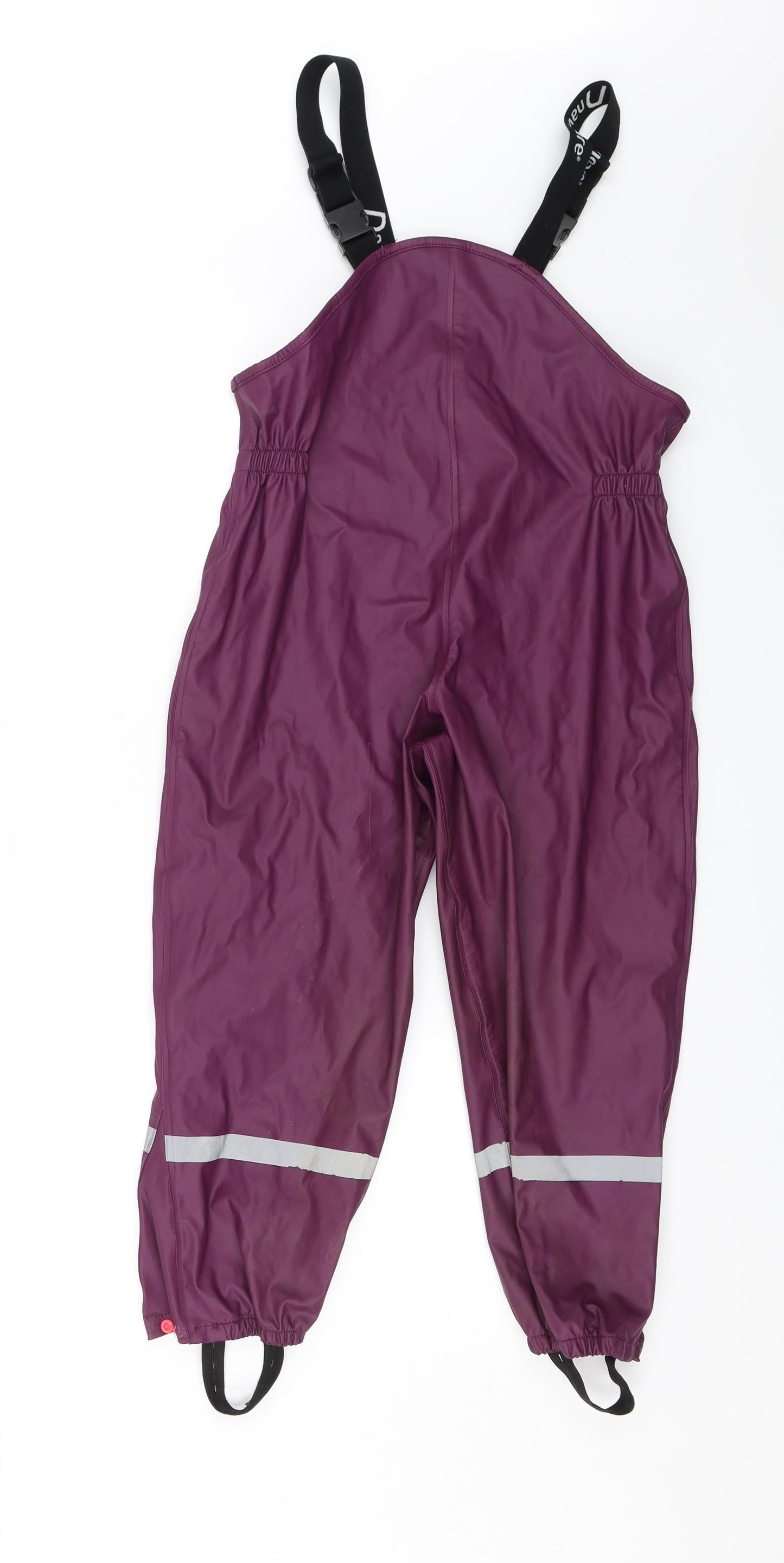 Navigare Womens Purple   Rain Trousers Trousers Size 6 L20 in