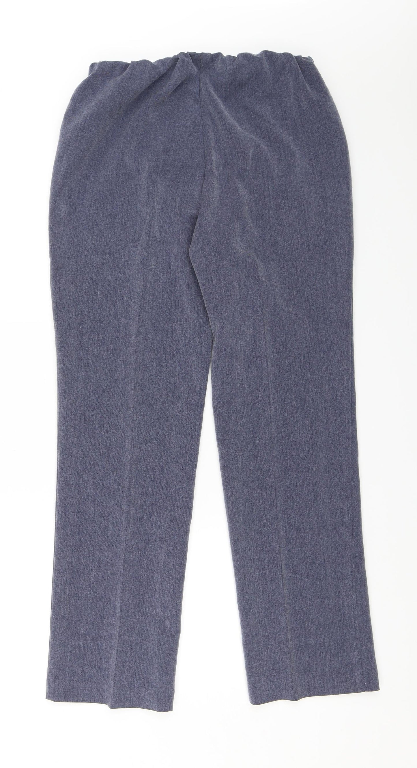 Womens UK Size 10 Bonmarché Regular Fit  Blue Trousers