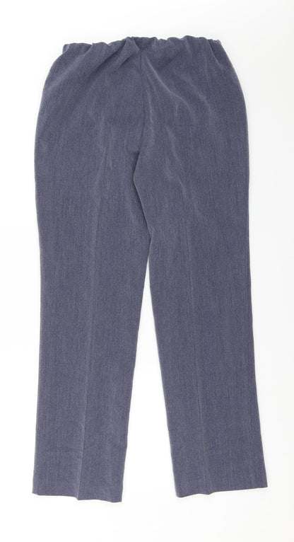Womens UK Size 10 Bonmarché Regular Fit  Blue Trousers