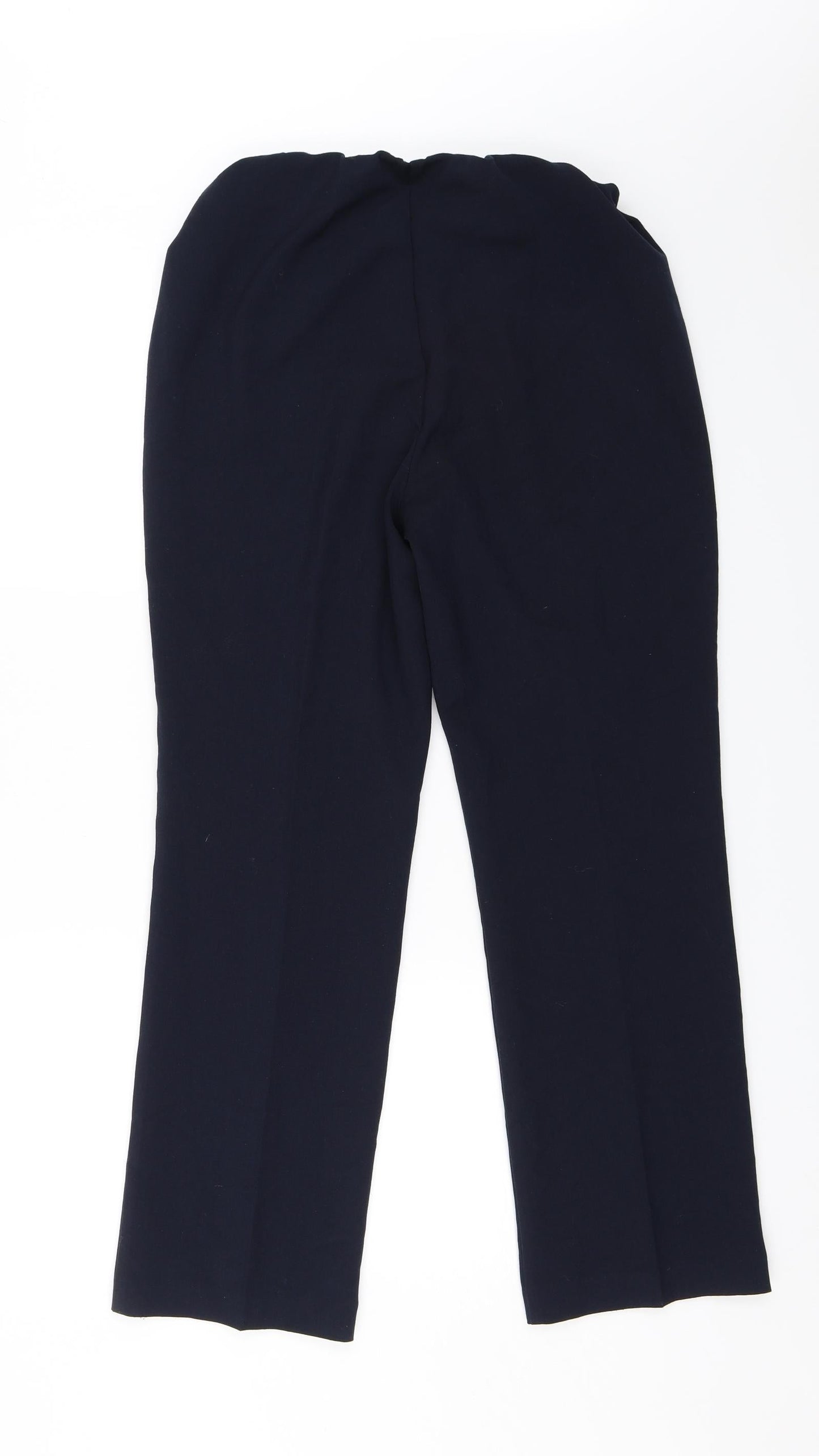Womens UK Size 10 Bonmarché Regular Fit  Blue Trousers