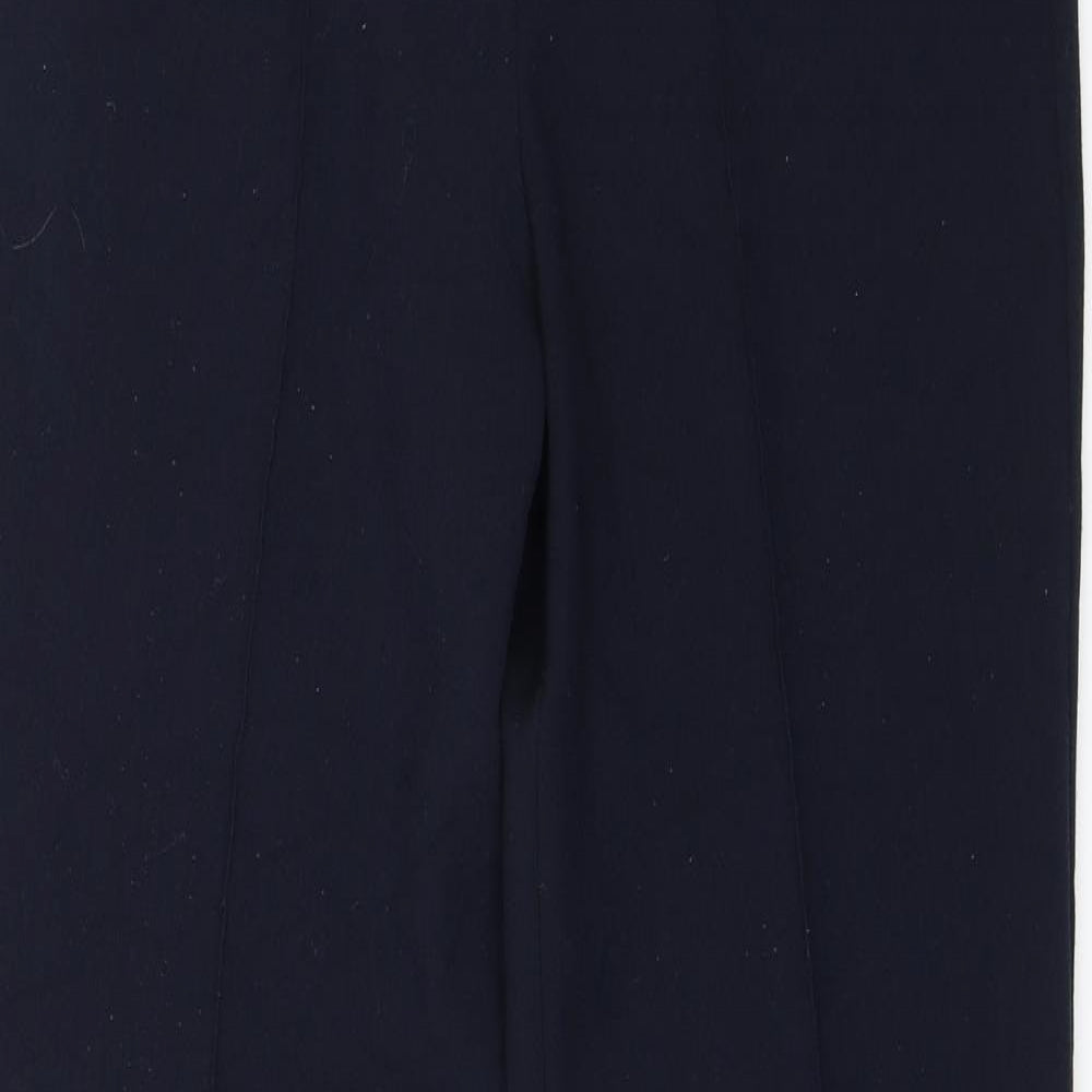 Womens UK Size 10 Bonmarché Regular Fit  Blue Trousers
