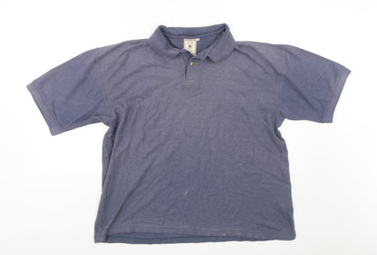 Preworn Mens Blue    Polo Size L
