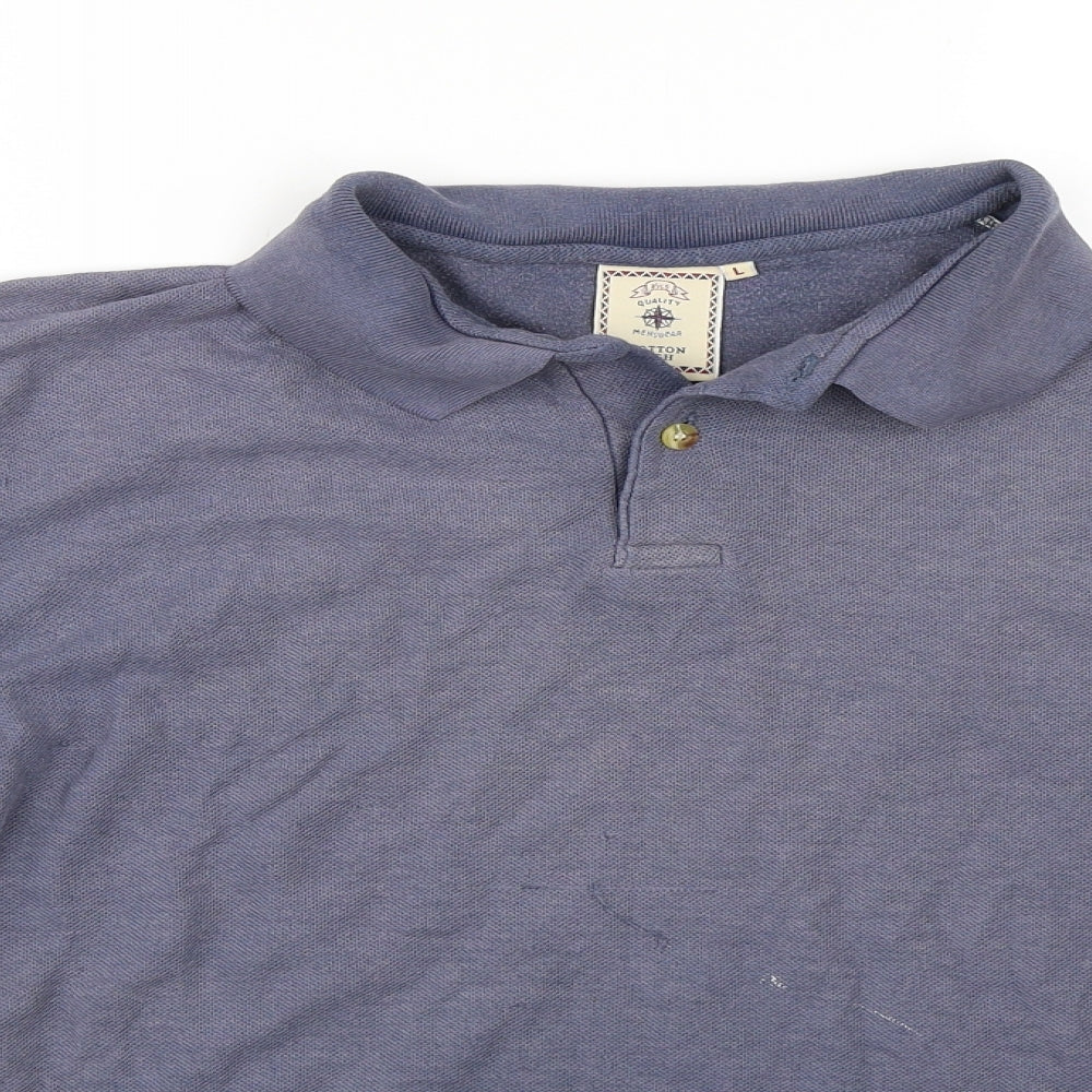Preworn Mens Blue    Polo Size L