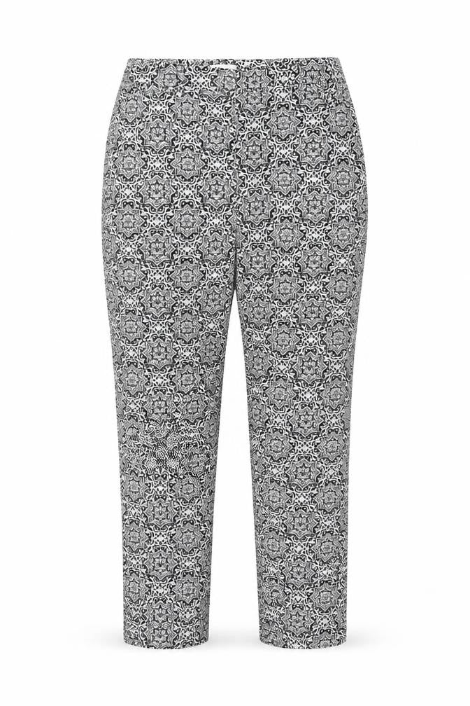 Womens UK Size 12 Monsoon Regular Fit  White Trousers