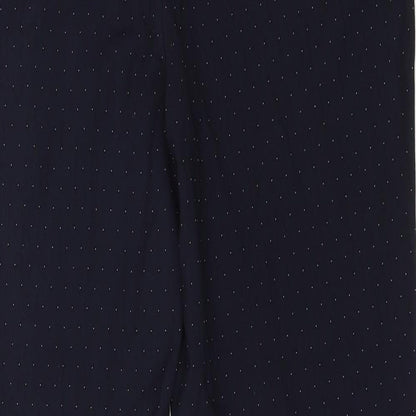 Womens UK Size 14 NEXT Regular Fit Dress Pants Blue Trousers