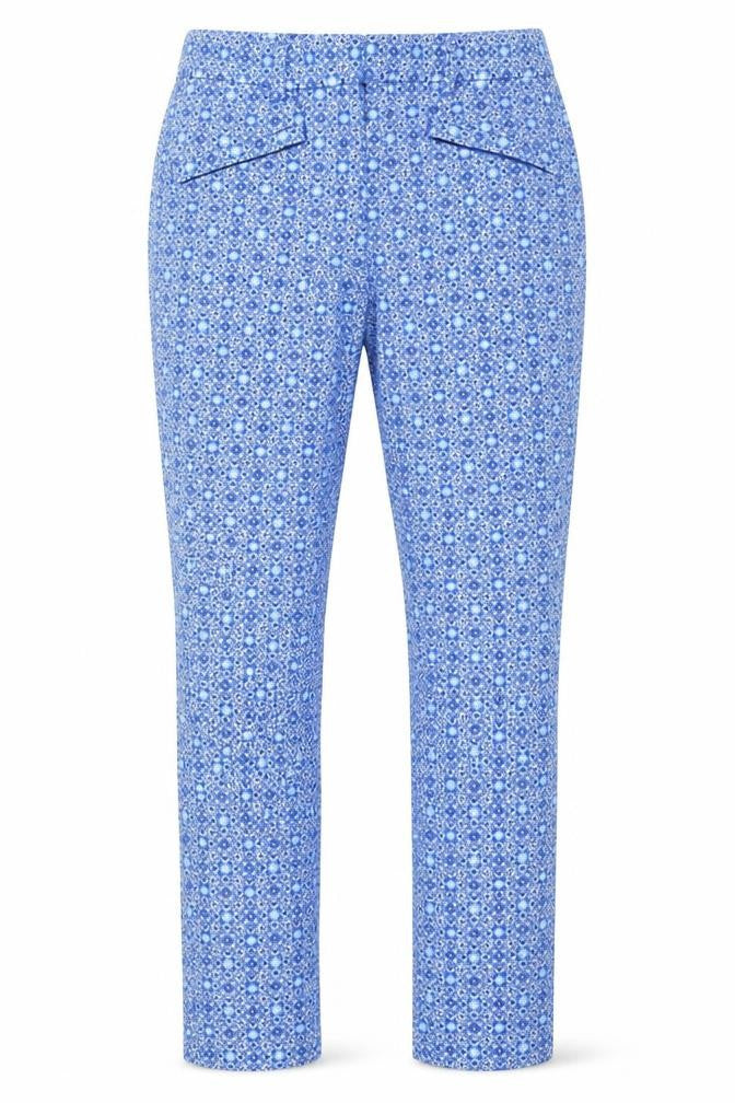 Womens UK Size 4 Gap Regular Fit  Blue Trousers