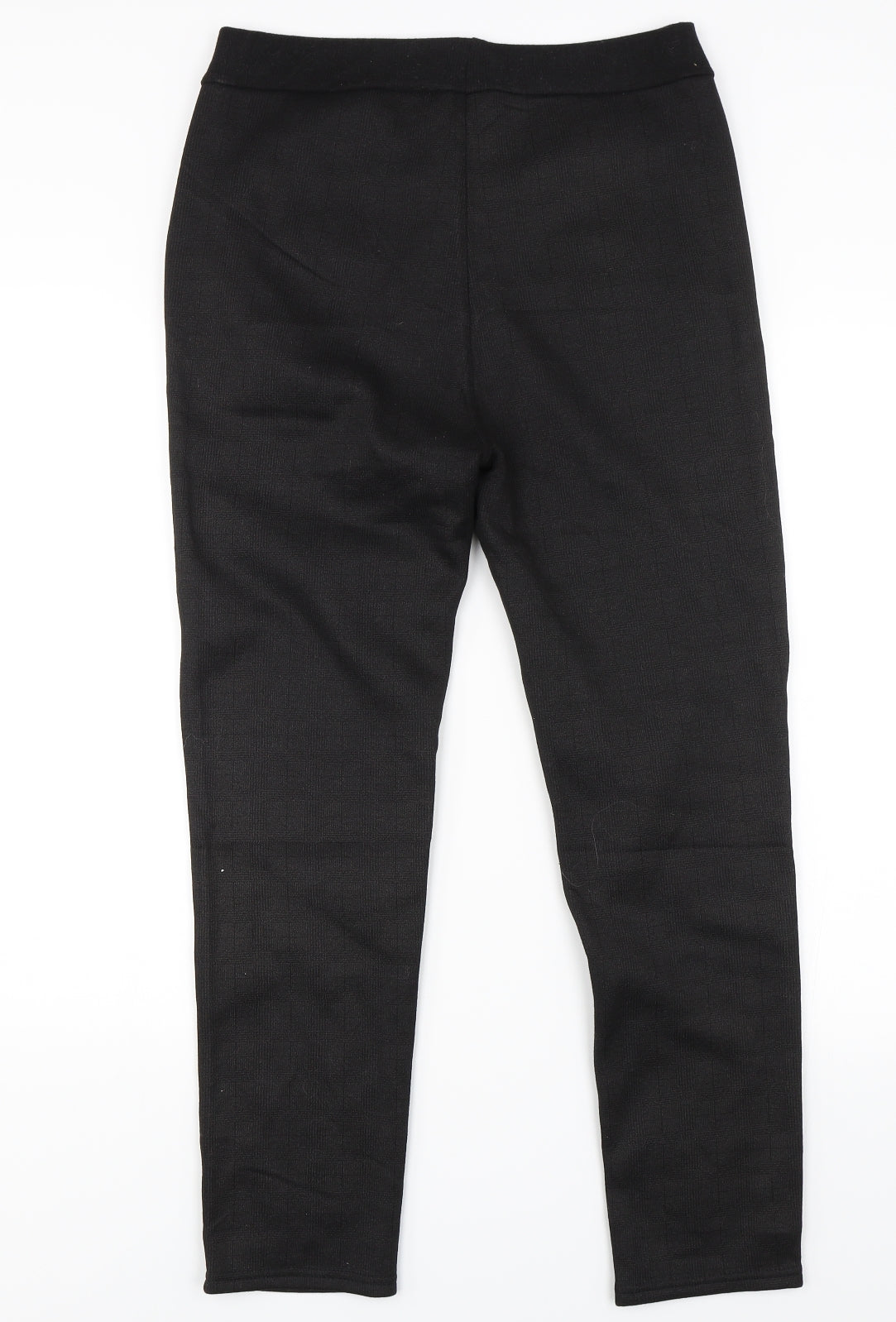 Womens UK Size 3XL Preworn Regular Fit  Black Trousers