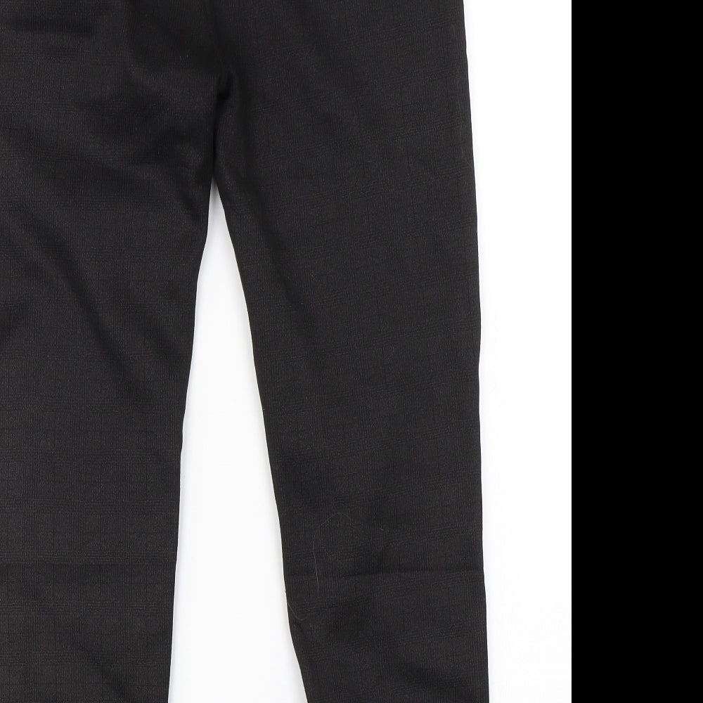 Womens UK Size 3XL Preworn Regular Fit  Black Trousers
