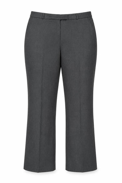 Womens UK Size 14 TU Regular Fit Dress Pants Grey Trousers