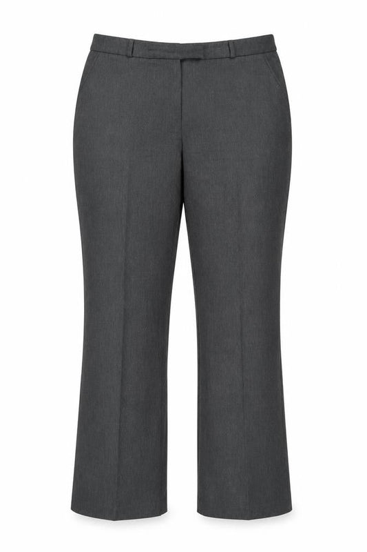 Womens UK Size 14 TU Regular Fit Dress Pants Grey Trousers