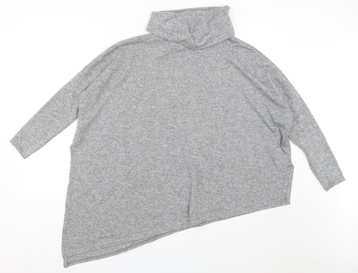 New Look Womens Grey   Pullover Jumper Size S