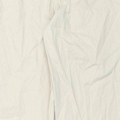Womens UK Size 14 Papaya Regular Fit  Beige Trousers