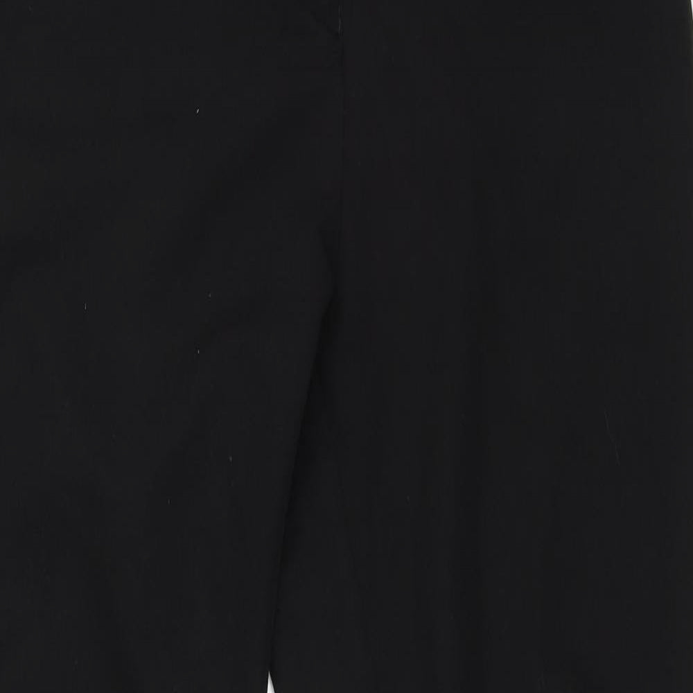 Womens UK Size 8 NEXT Regular Fit Dress Pants Black Trousers