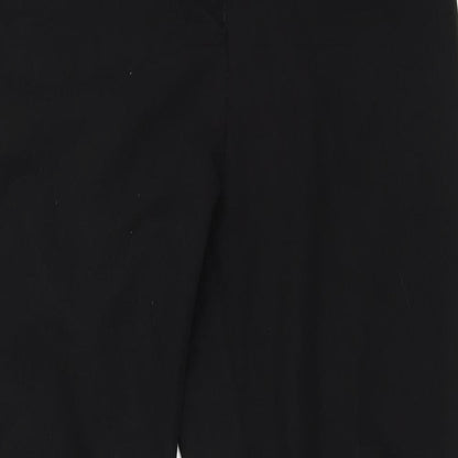 Womens UK Size 8 NEXT Regular Fit Dress Pants Black Trousers