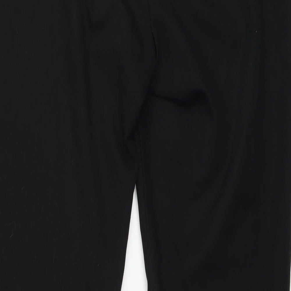Womens UK Size 8 NEXT Regular Fit Dress Pants Black Trousers