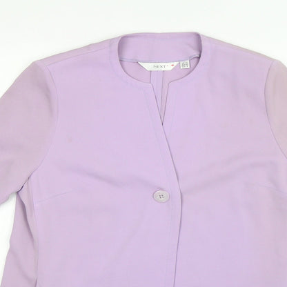 Womens UK Size 12 NEXT Purple Jacket