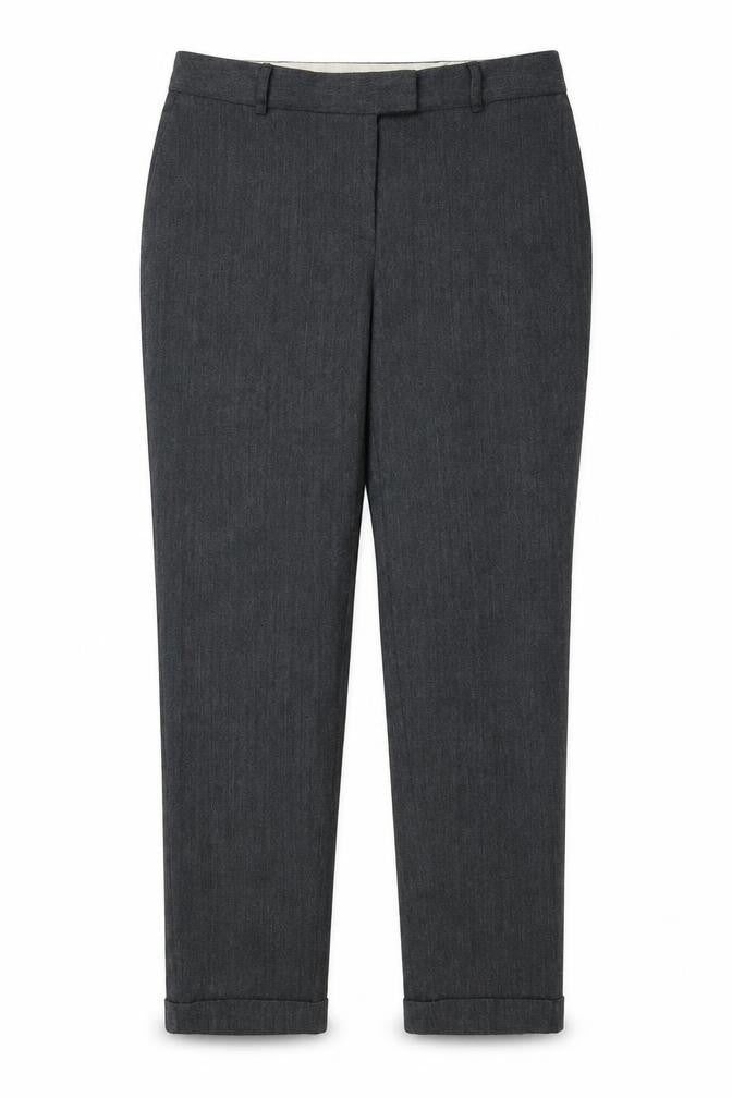 Womens UK Size 10 Matalan Regular Fit  Grey Trousers
