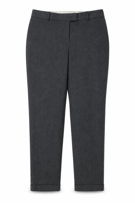 Womens UK Size 10 Matalan Regular Fit  Grey Trousers