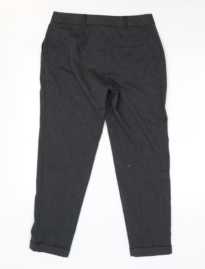 Matalan Womens Grey   Trousers  Size 10 L27 in