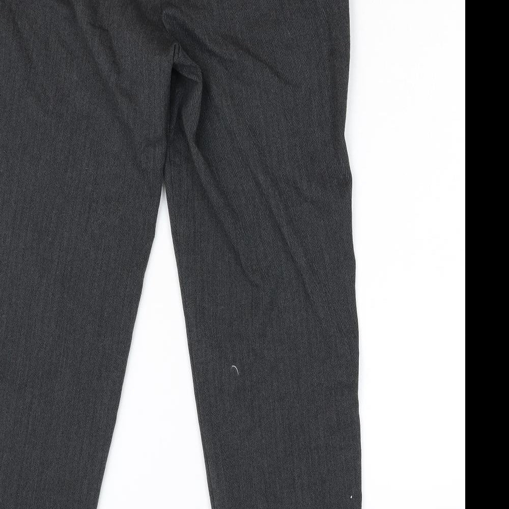 Matalan Womens Grey   Trousers  Size 10 L27 in