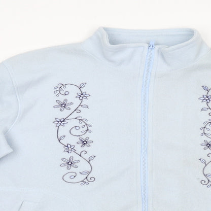 Damart Womens Blue  Fleece Jacket  Size M