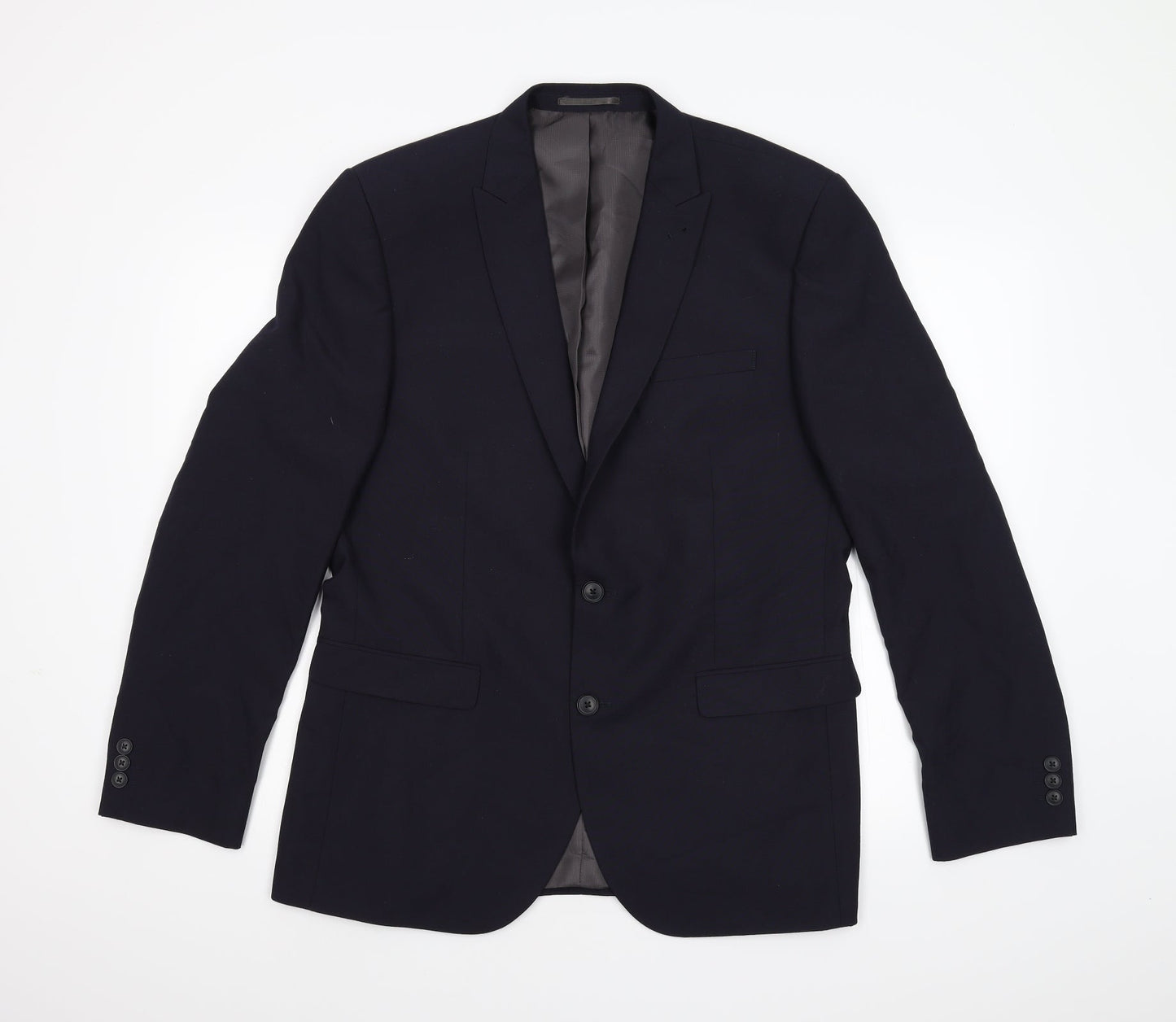 Mens UK Size 42 NEXT Regular Blue Suit Jacket