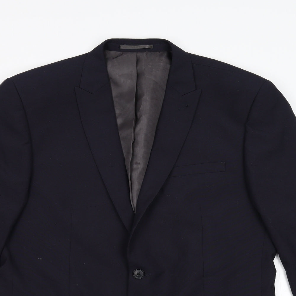 Mens UK Size 42 NEXT Regular Blue Suit Jacket