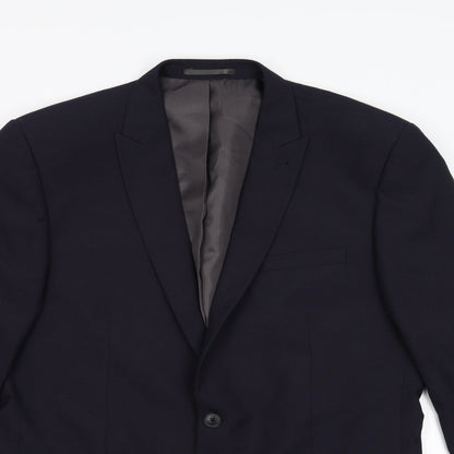 Mens UK Size 42 NEXT Regular Blue Suit Jacket