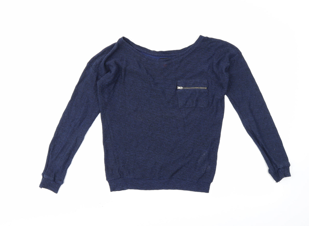 Additional front view of Only women’s blue jumper, size S