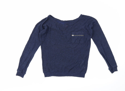 Only Womens Blue   Pullover Jumper Size S