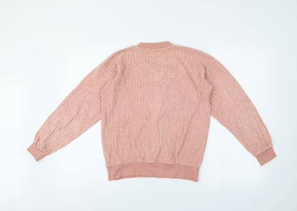 fix teen Girls Pink   Pullover Jumper Size 14 Years